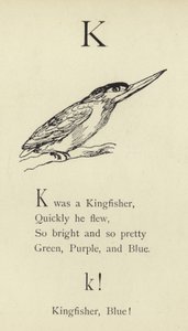 La lettera K da Edward Lear